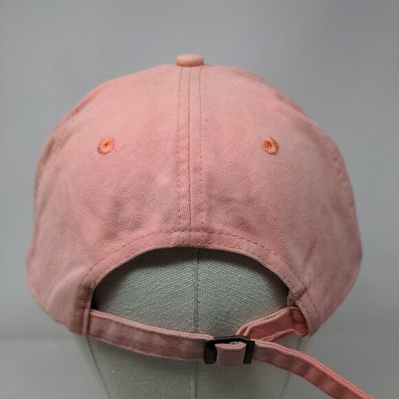 Old Hookers Bait & Tackle Slideback Hat Pink One Size Embroidered - Picture 5 of 8